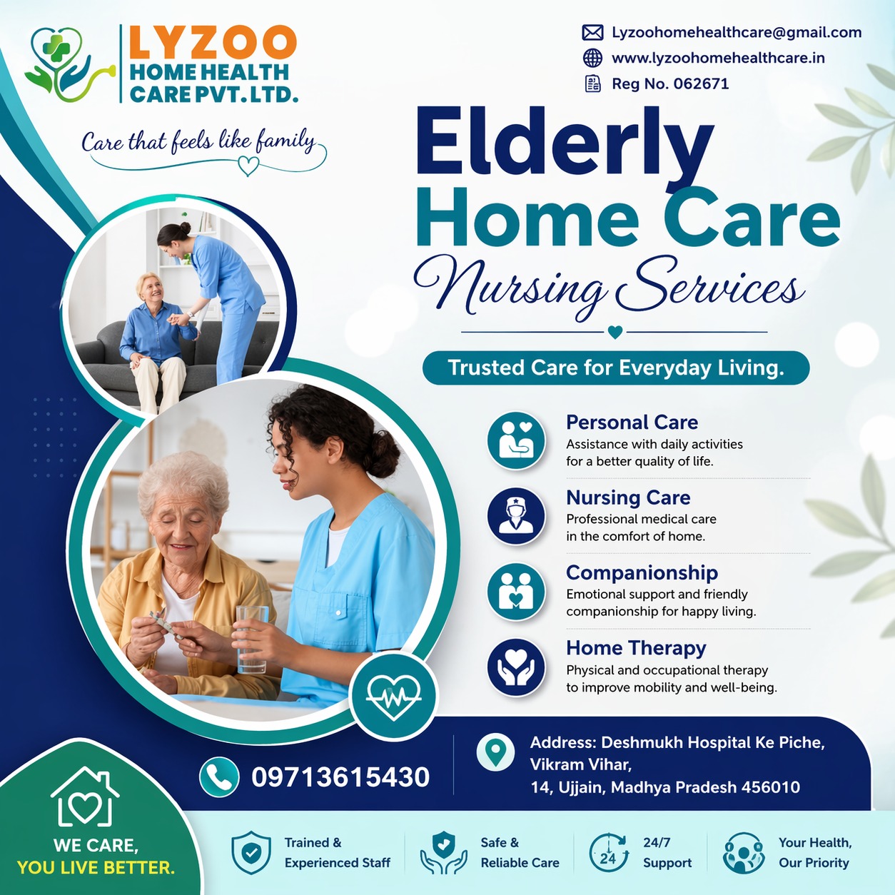 Best Elderly Home Care Nursing Services in Ujjain